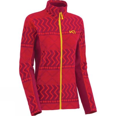 Fleece Kari Traa Kryss Mujer Rojas - Chile EOC625019